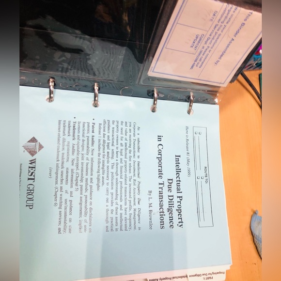 Intellectual Property/Legal Opinions+ Due Dilligience on Corporate Transactions - Picture 7 of 11